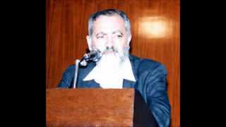 Rabbi Kahane gives Shiur (5 12) in Museum of Potential Holocaust in Jerusalem 1990 01:30:58